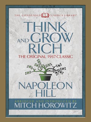 cover image of Think and Grow Rich (Condensed Classics)